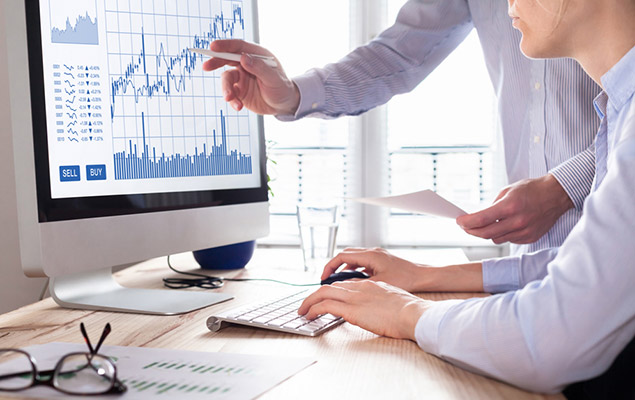 Business money market sweep image